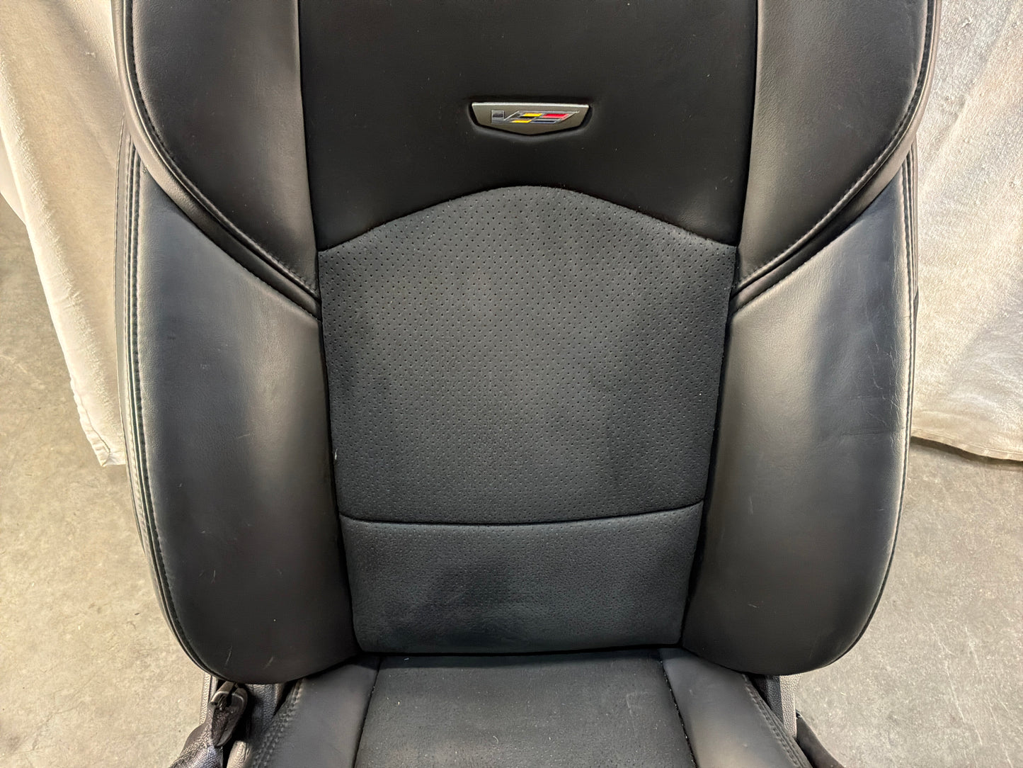 2016 Cadillac CTS-V Seats Recaro Leather Suede Seats Front & Rear OEM