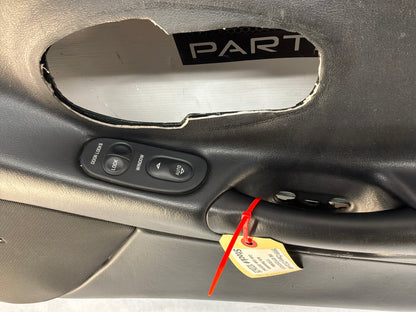 1999 Chevy C5 Corvette RH Passenger Front Interior Door Panel OEM