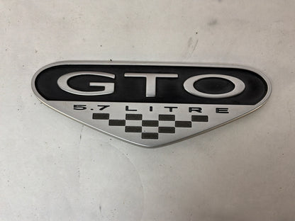 2004 Pontiac GTO Fender Badge Emblem OEM