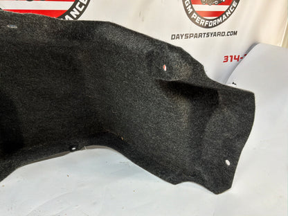 2015 Chevy Camaro SS 1LE RH Passenger Interior Quarter Panel Trunk Compartment Felt Carpet Liner OEM
