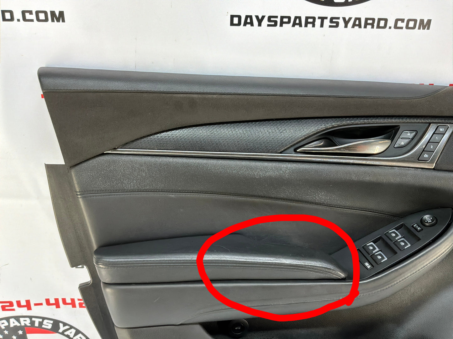 2016 Cadillac CTS-V LH Driver Front Door Panel OEM