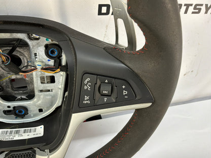 2013 Chevy Camaro ZL1 Steering Wheel w/ Buttons Black Leather OEM