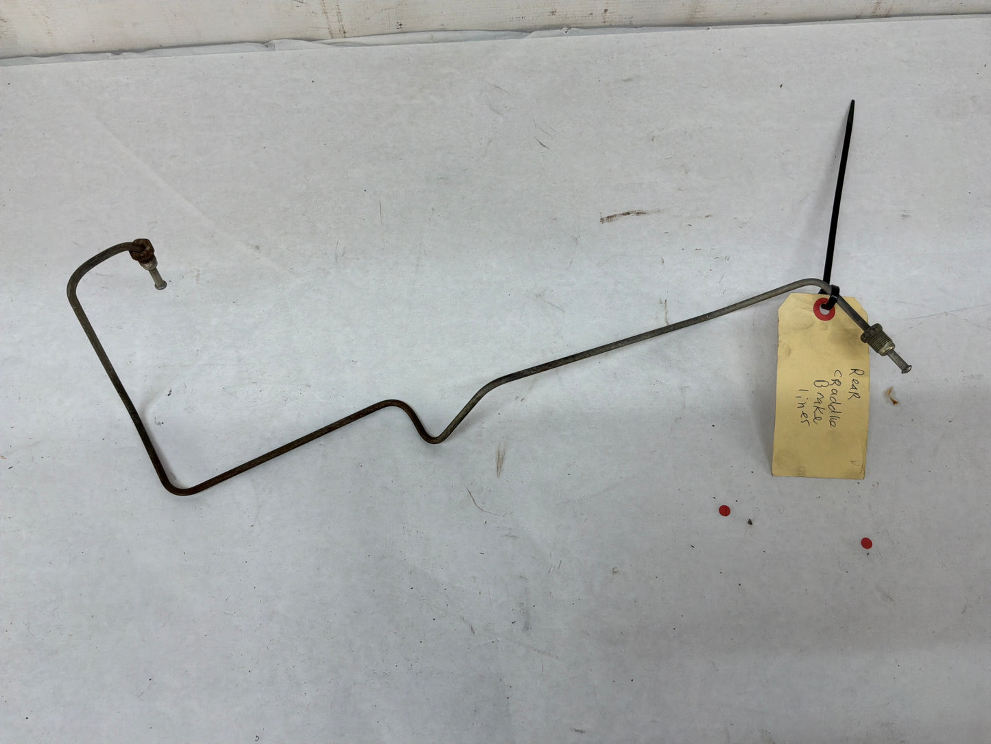 1999 Chevy C5 Corvette Rear Cradle Hard Brake Line OEM