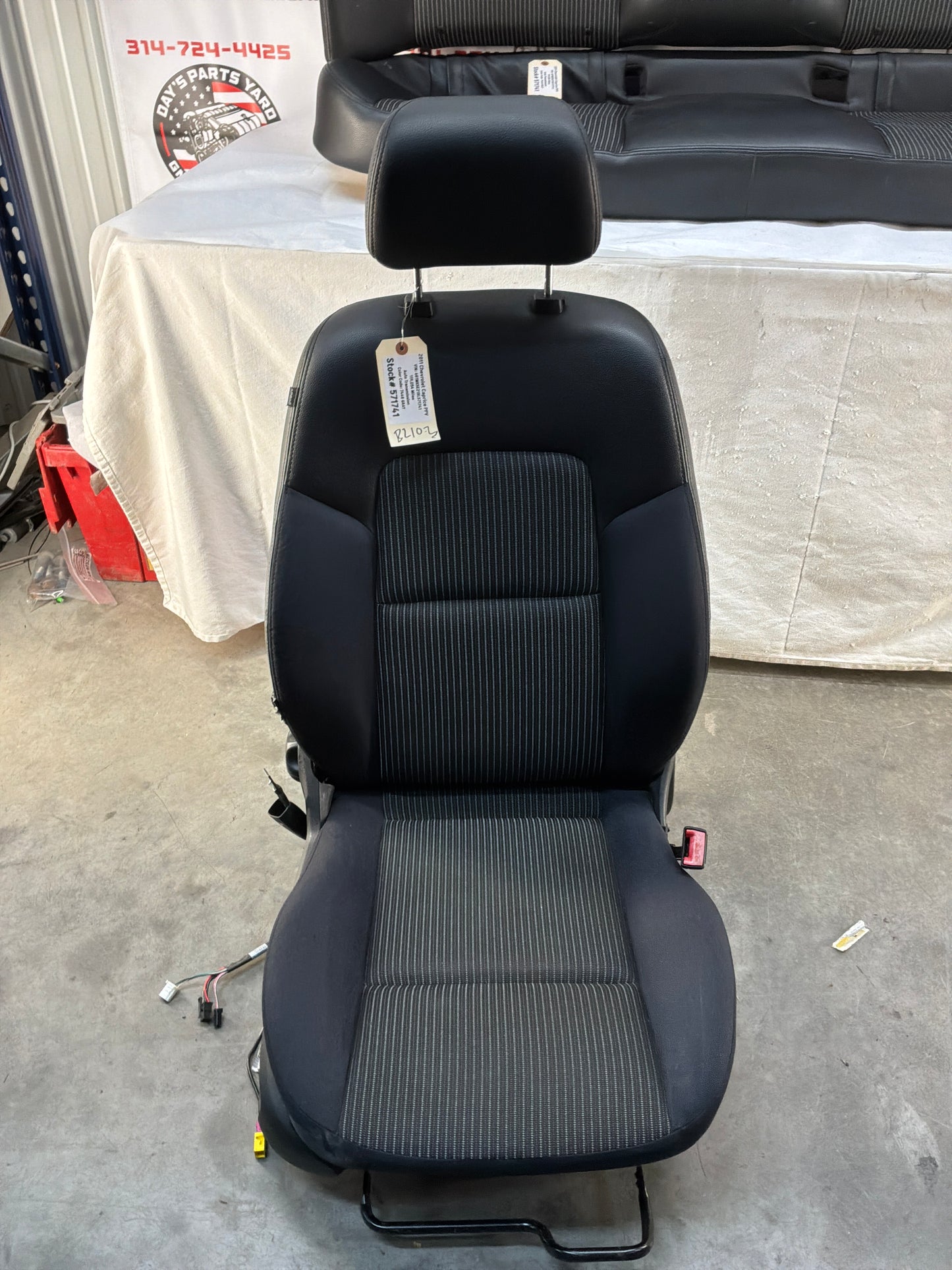 2011 Chevy Caprice PPV Seats Fronts & Rears OEM