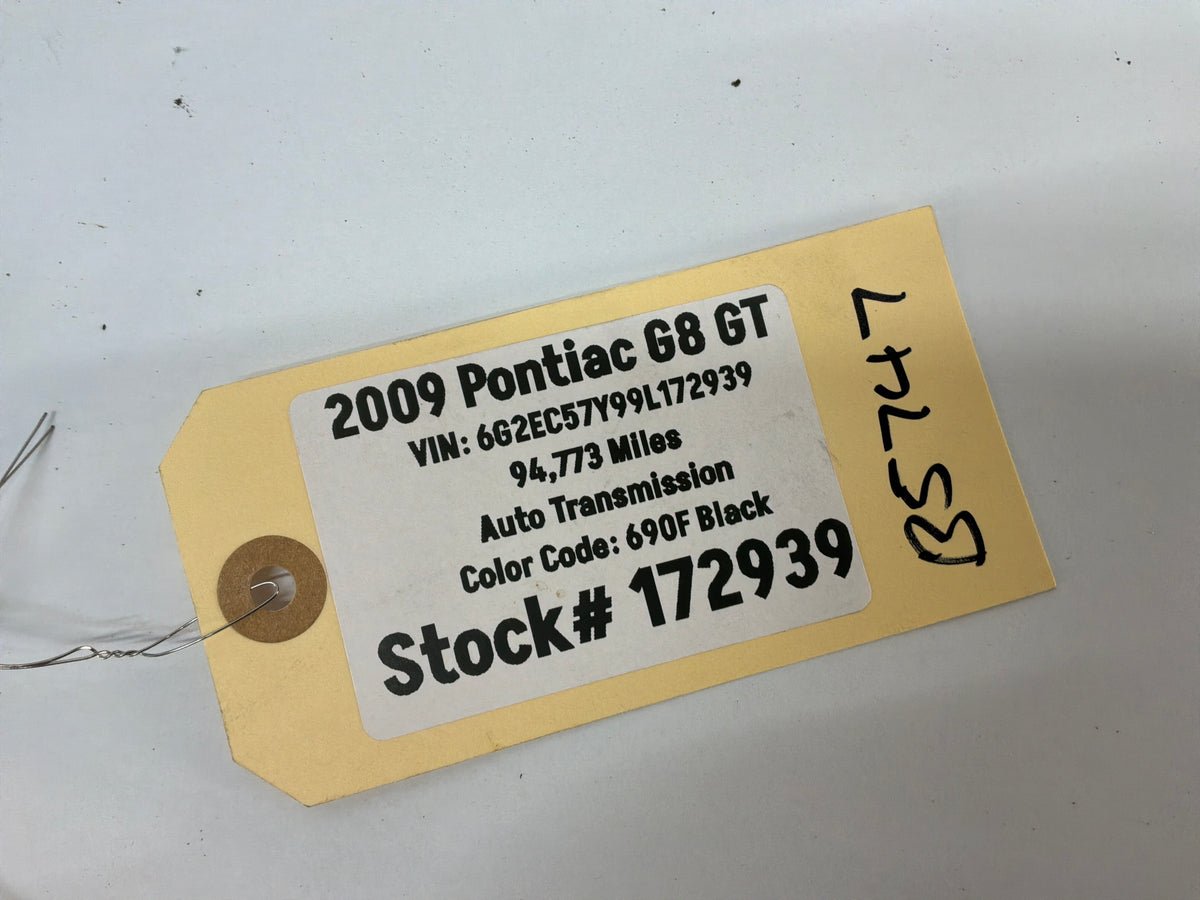 2009 Pontiac G8 GT RH & LH Hood Hinges OEM - Day's Parts Yard