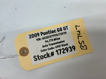 2009 Pontiac G8 GT RH & LH Hood Hinges OEM - Day's Parts Yard