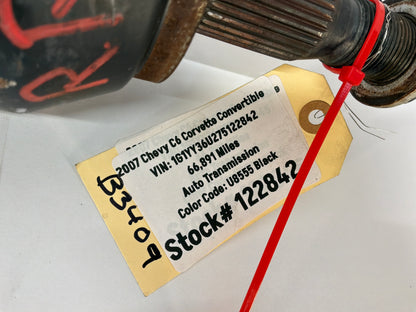 2007 C6 Corvette Convertible RH Passenger CV Axle ShaftOEM