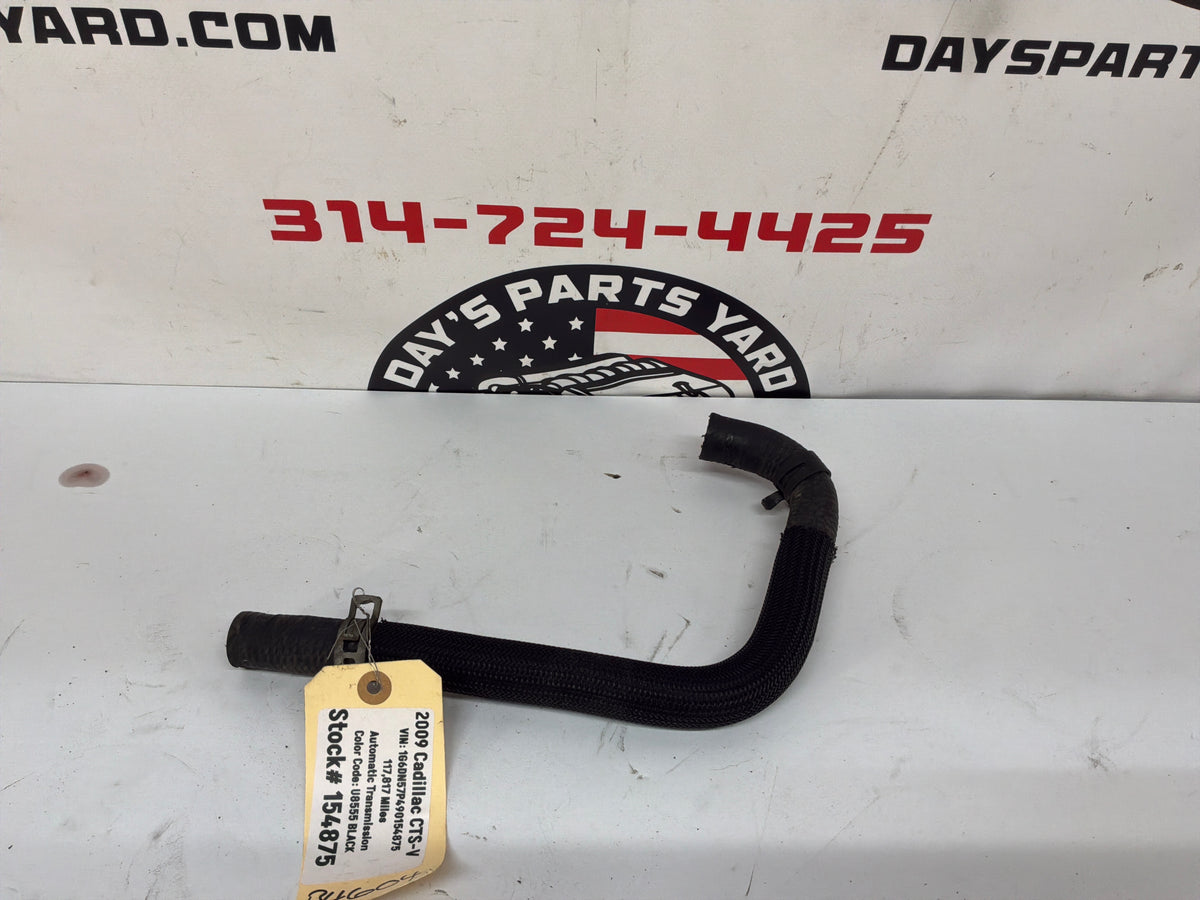 2009 Cadillac CTS-V Supercharger Coolant Hose Pipe Tube OEM