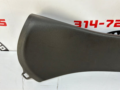 2007 Chevy C6 Corvette Convertible LH Driver Interior Lower B Lock Pillar Trim Molding OEM