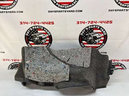 2013 Chevy Camaro ZL1 LH Driver Interior Quarter Panel Trunk Compartment Felt Carpet Liner OEM