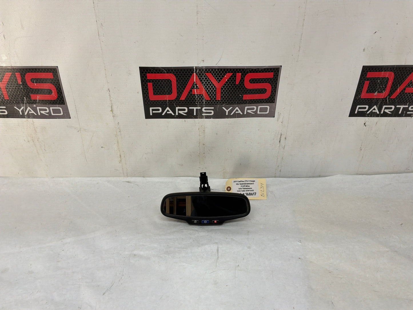 2011 Cadillac CTS-V Coupe Rearview Mirror OnStar OEM