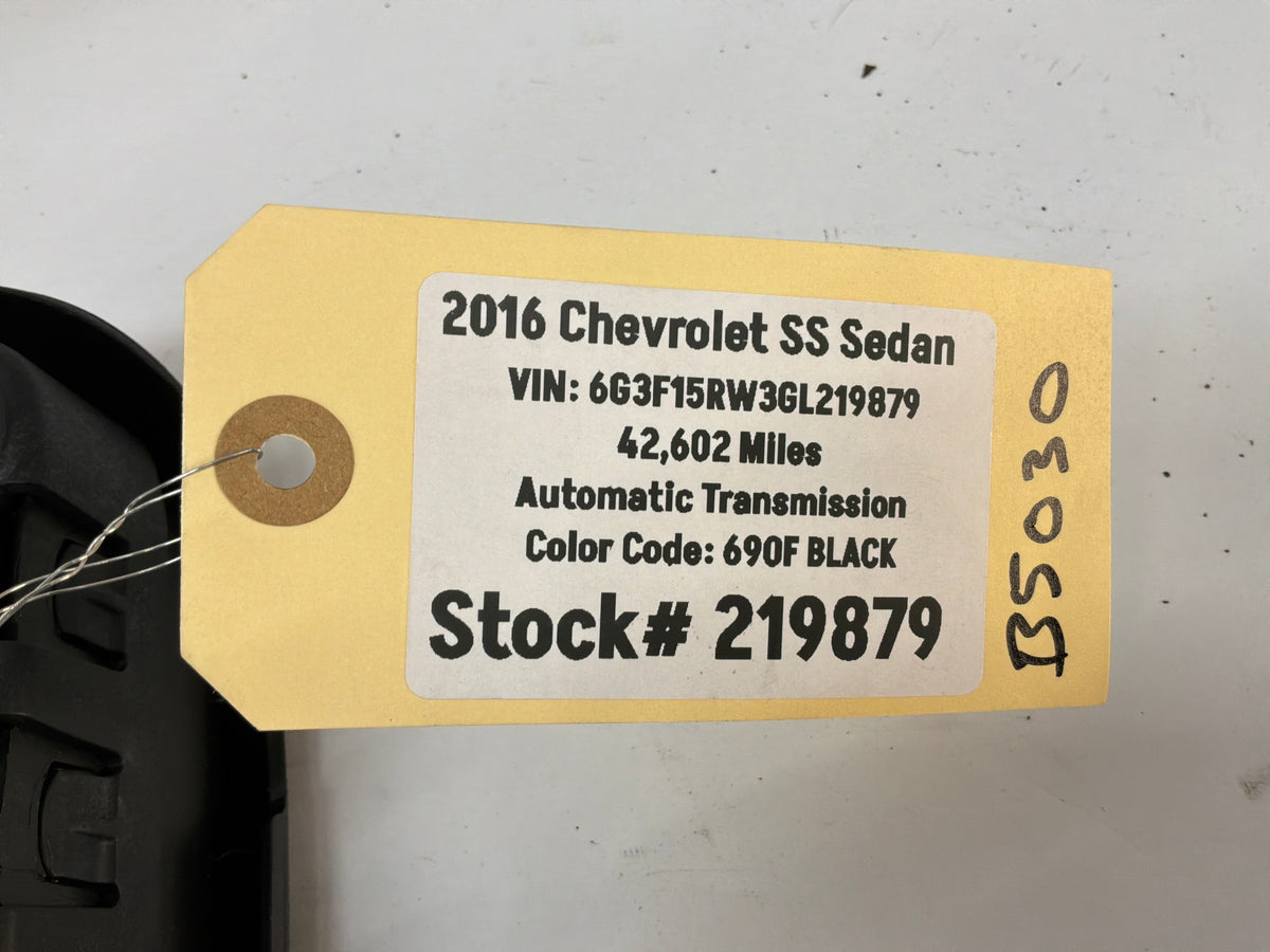 2016 Chevy SS Sedan LH Driver Steering Wheel Air Bag Airbag OEM