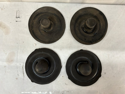 2004 Pontiac GTO Top and Bottom Rear Coil Spring Isolators Rubber OEM