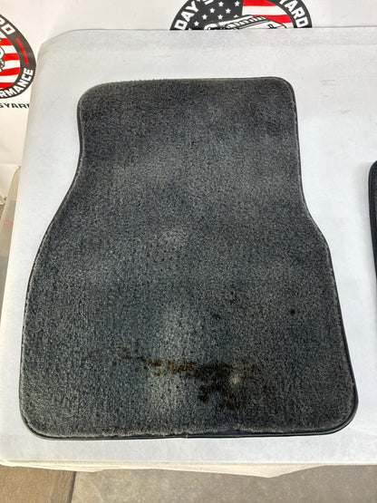 1999 Pontiac Firebird Trans Am Formula WS6 Front and Rear Floor Mats OEM