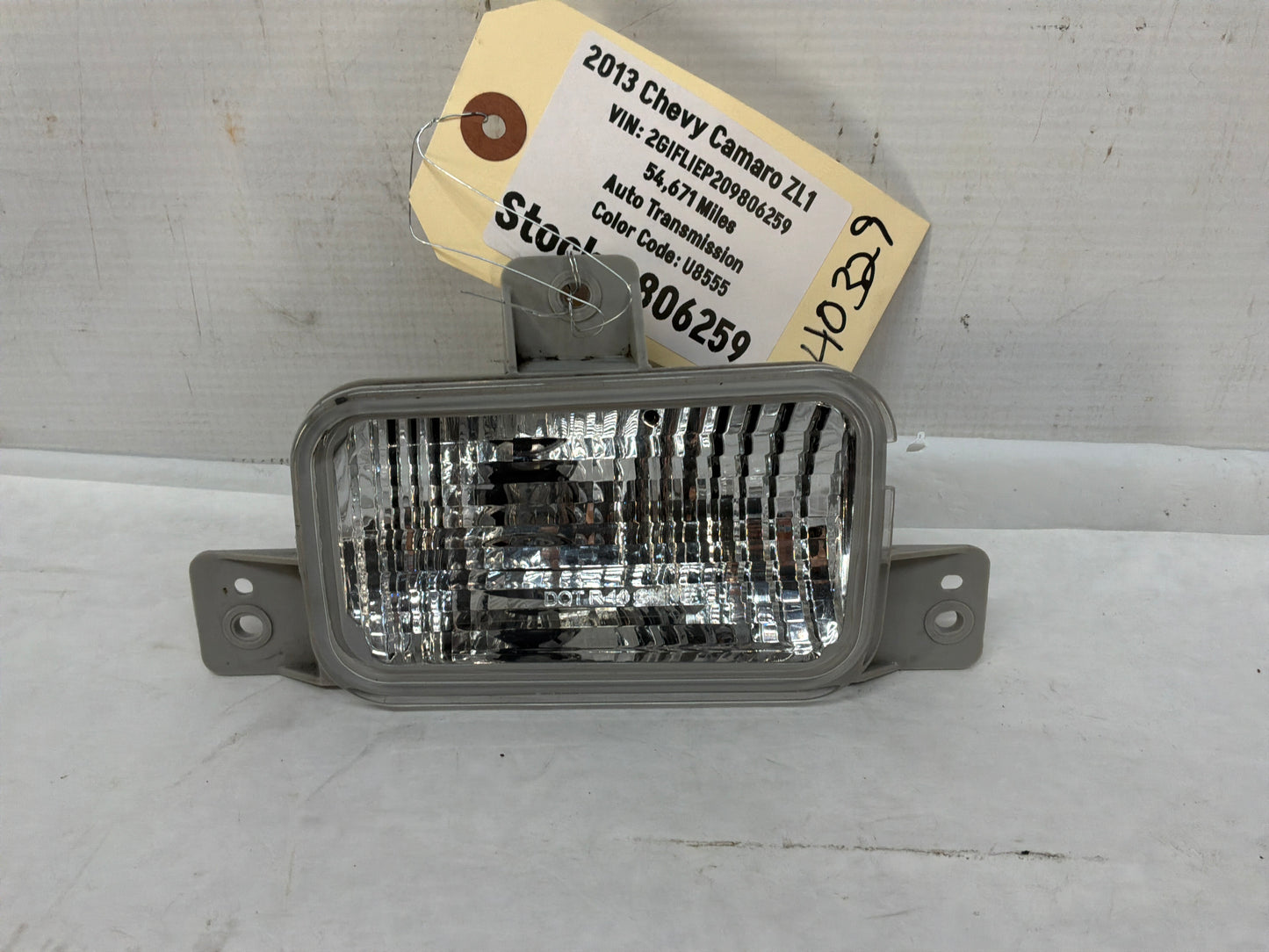 2013 Chevy Camaro ZL1 LH Driver Reverse Back Up Light Lamp OEM