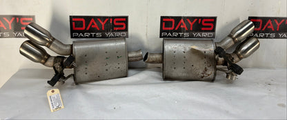 2015 Chevrolet Camaro SS 1LE RH & LH NPP Muffler Exhaust OEM