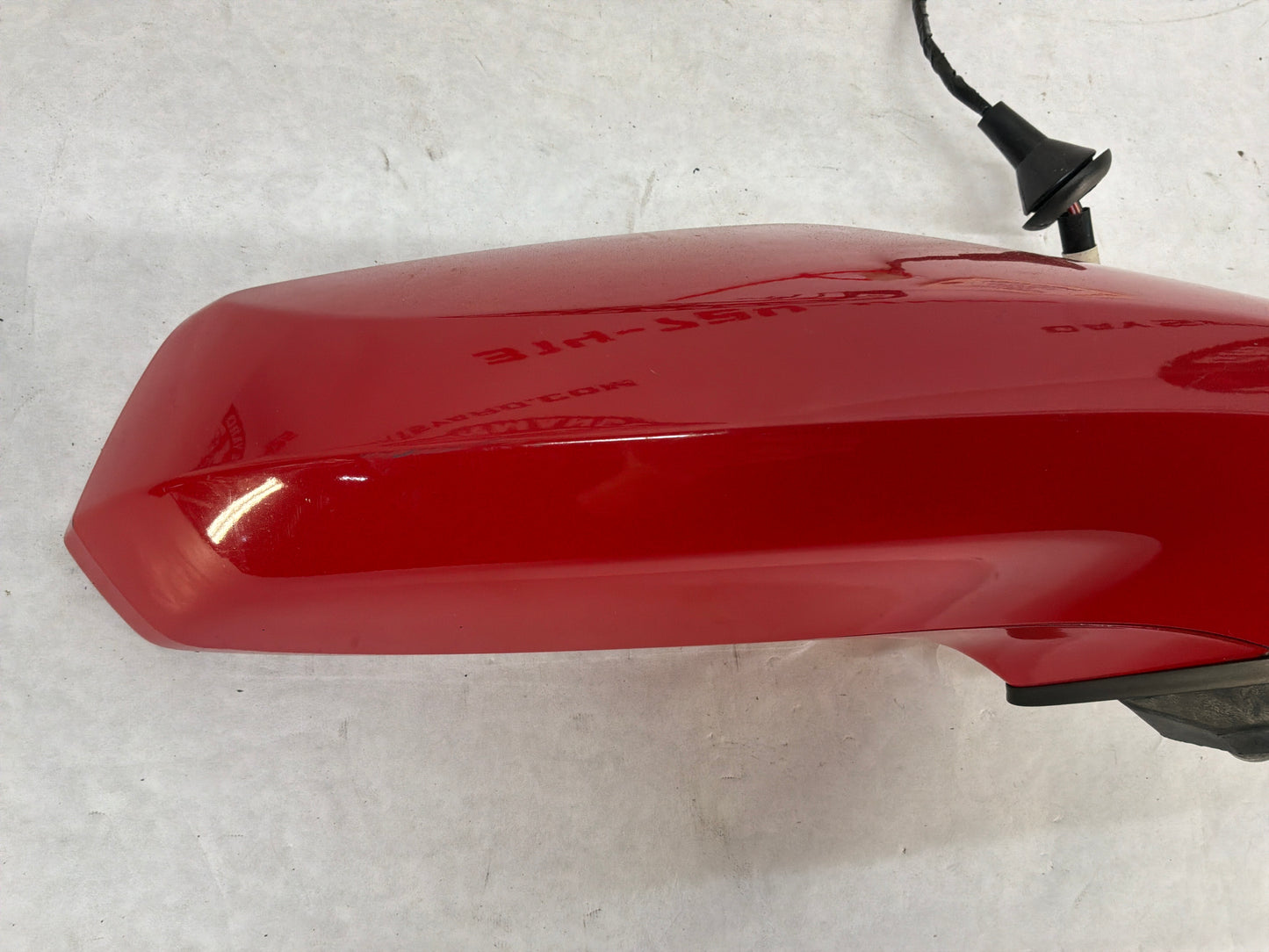 2013 Chevy Camaro 1LERH Passenger Exterior Out Side Mirror Red OEM