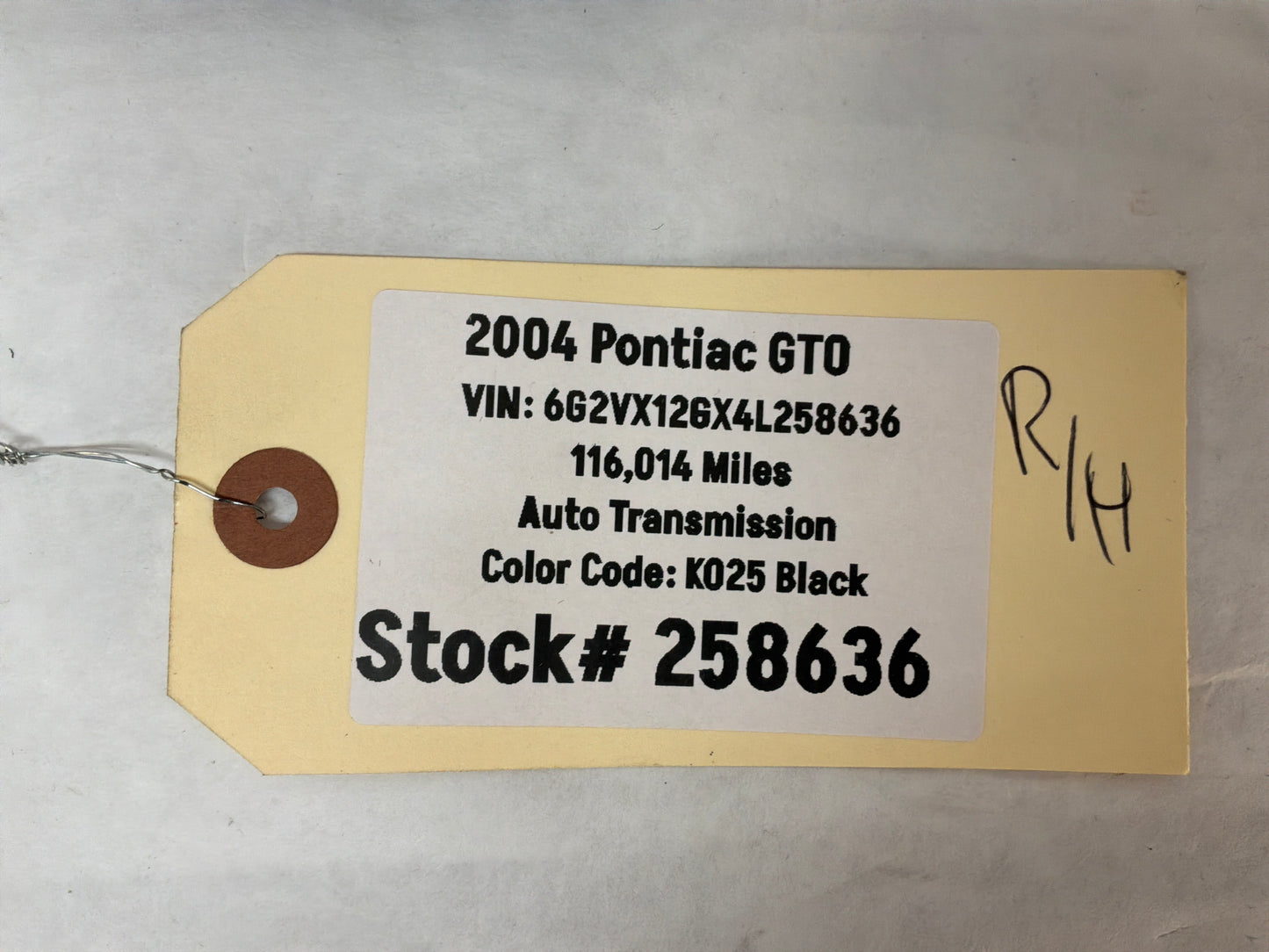 2004 Pontiac GTO RH Passenger Seat Rail Frame Track Trim Cover Set OEM