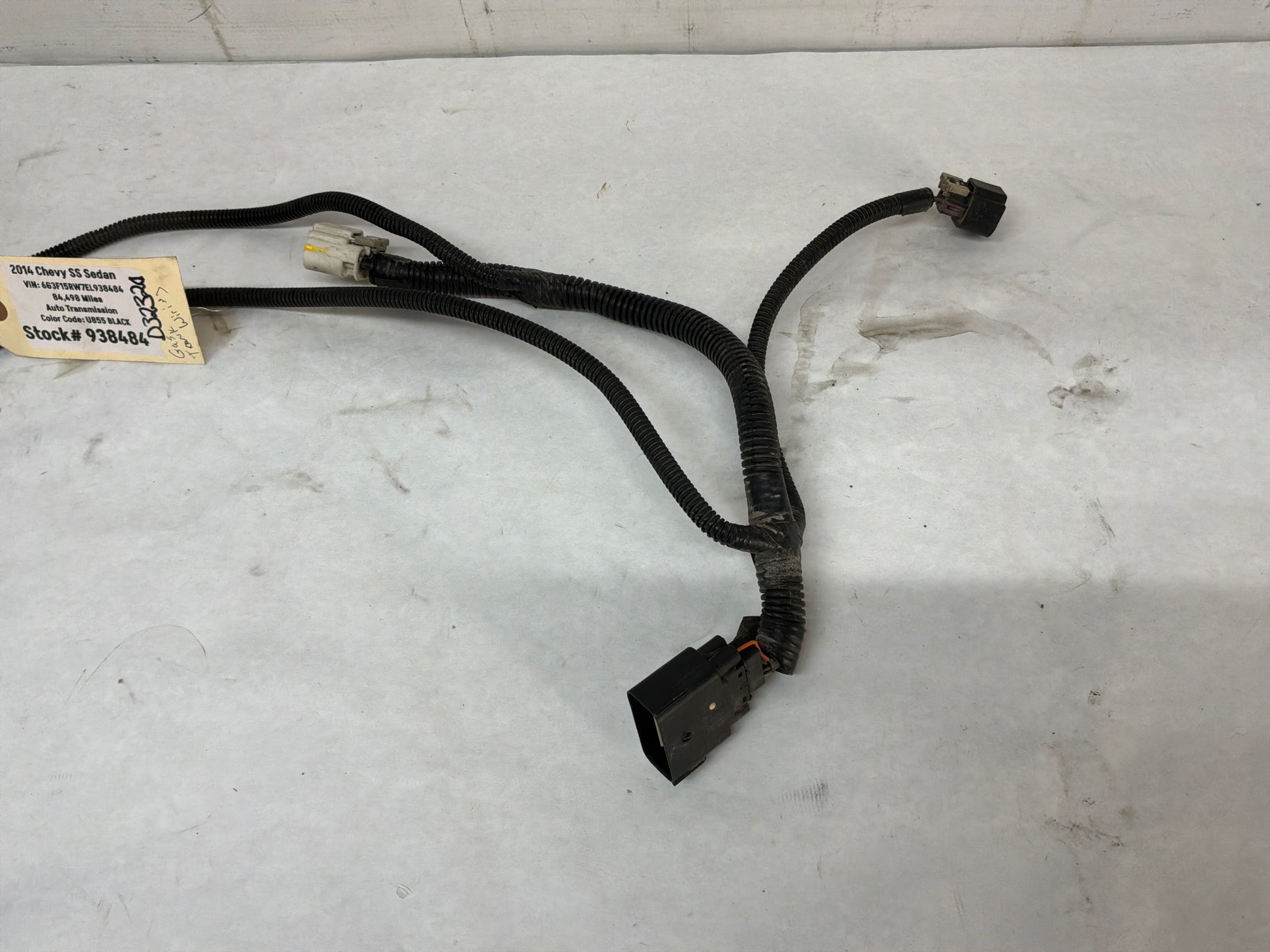 2014 Chevy SS Sedan Fuel Gas Tank Wire Wiring Harness OEM - Day's Parts Yard