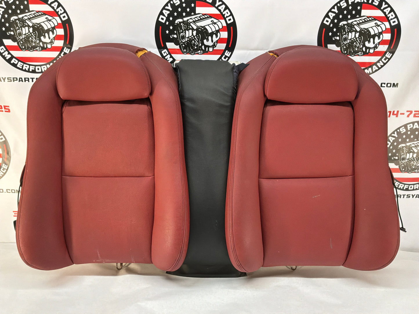 2004 Pontiac GTO Red Leather Seats Fronts and Rears OEM