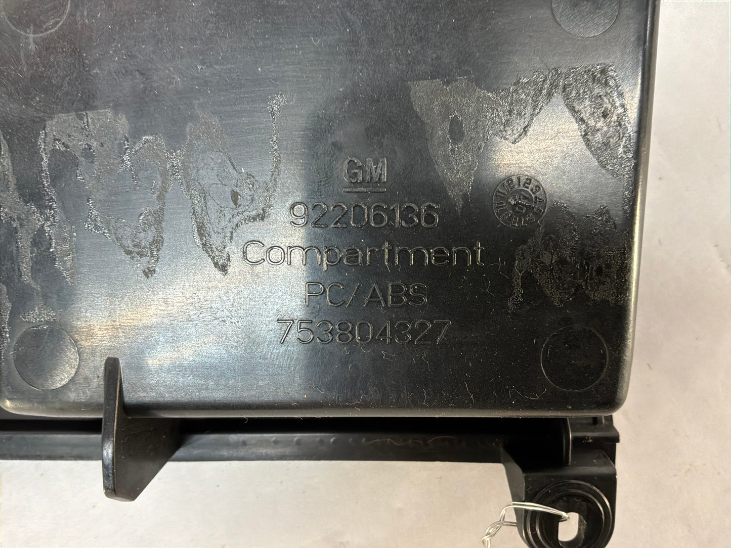 2008 Pontiac G8 Base Lower Radio Center Console Storage Cubby Compartment Assembly OEM