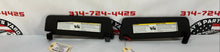 2015 Chevy Camaro SS 1LE RH & LH Sunvisors Sun Visors Shades w/ Clips Black OEM