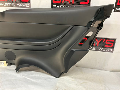 2004 Pontiac GTO RH Passenger Rear Interior Quarter Door Panel Trim Black OEM