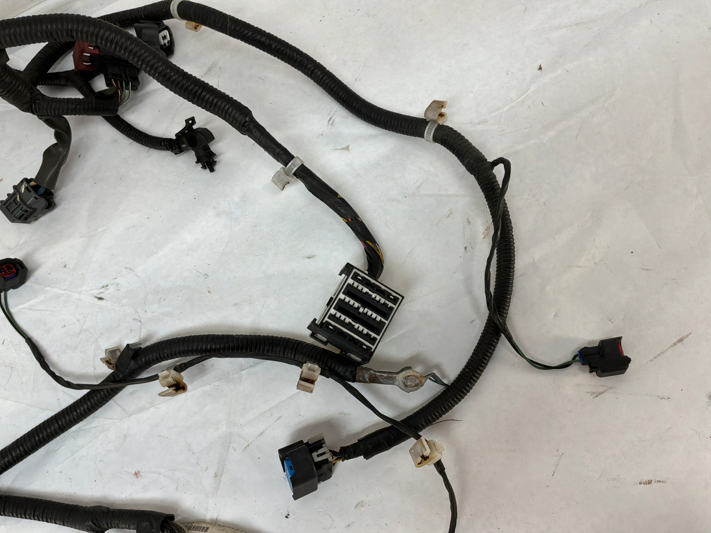 2009 Pontiac G8 Radiator Core Support Head Light Lamp Wiring Wire Harness OEM