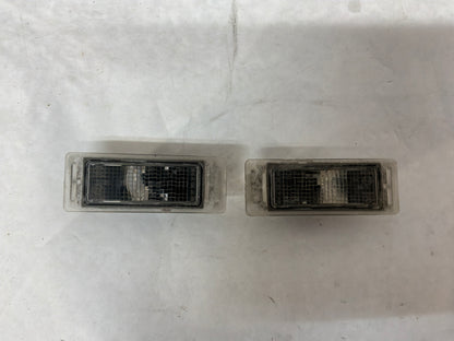 2011 Cadillac CTS-V Coupe RH & LH License Plate Tag Light Lamp OEM