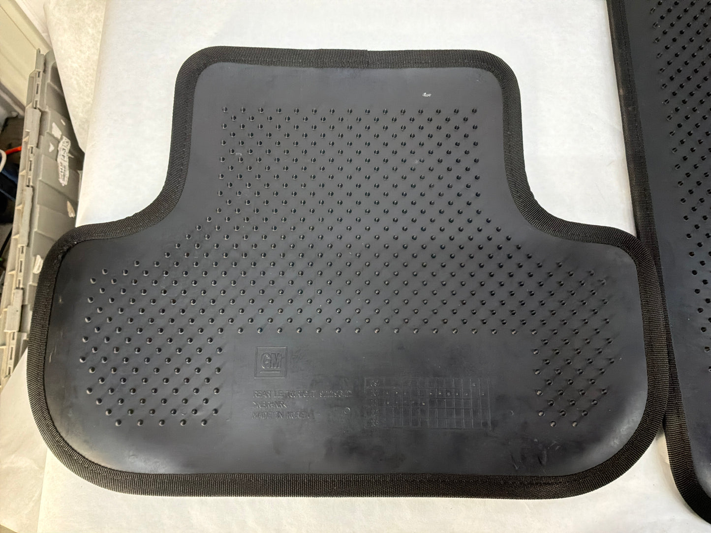 2013 Chevy Camaro 1LE Embordered Floor Mats Front and Rear