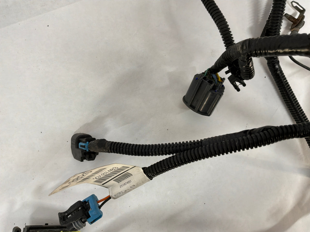 2014 Chevy Camaro SS Engine Bay Head Lamp Light Firewall Wire Wiring Harness OEM