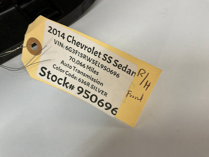 2014 Chevy SS Sedan RH Passenger Front Interior Door Panel Trim OEM