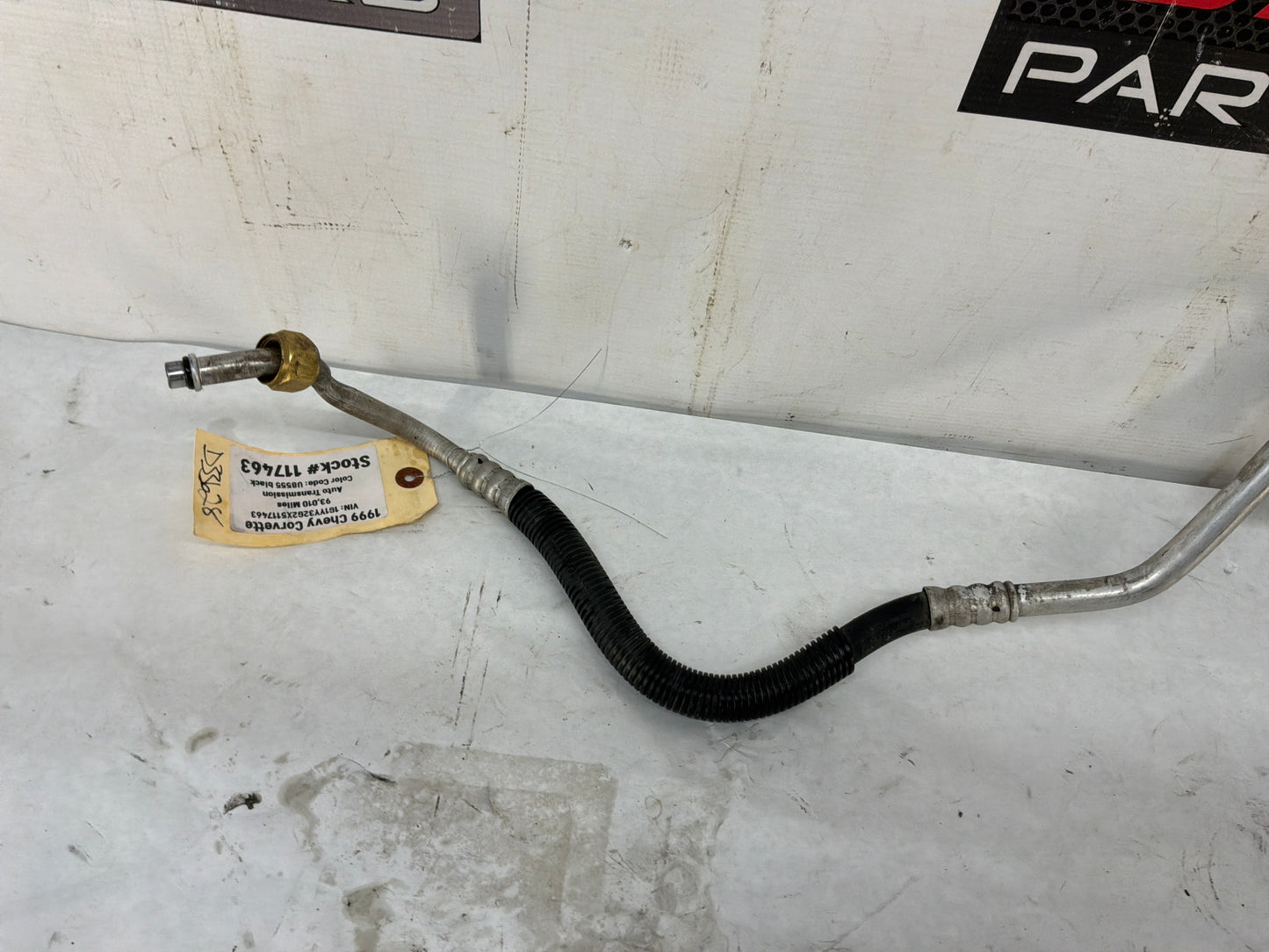 1999 Chevy C5 Corvette AC Air Conditioner Line Hose Tube OEM - Day's Parts Yard