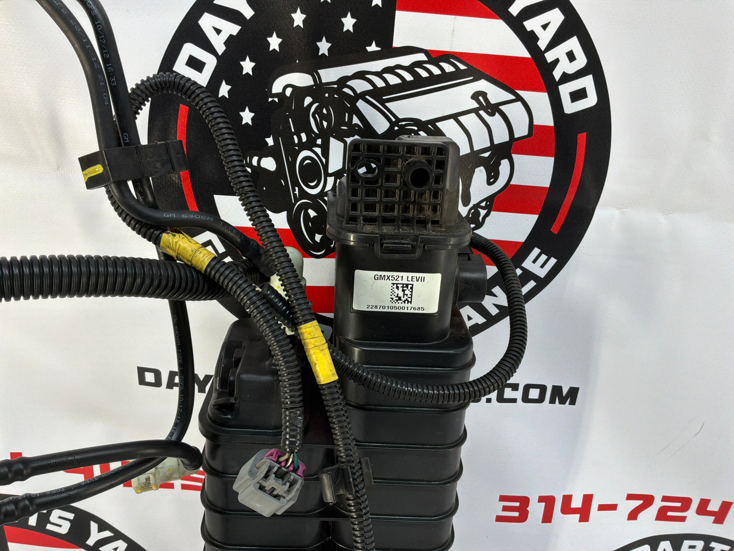 2013 Chevy Camaro 1LE Charcoal Canister Evap Lines Hoses Tubes Fuel Tank Wire Wiring Harness OEM