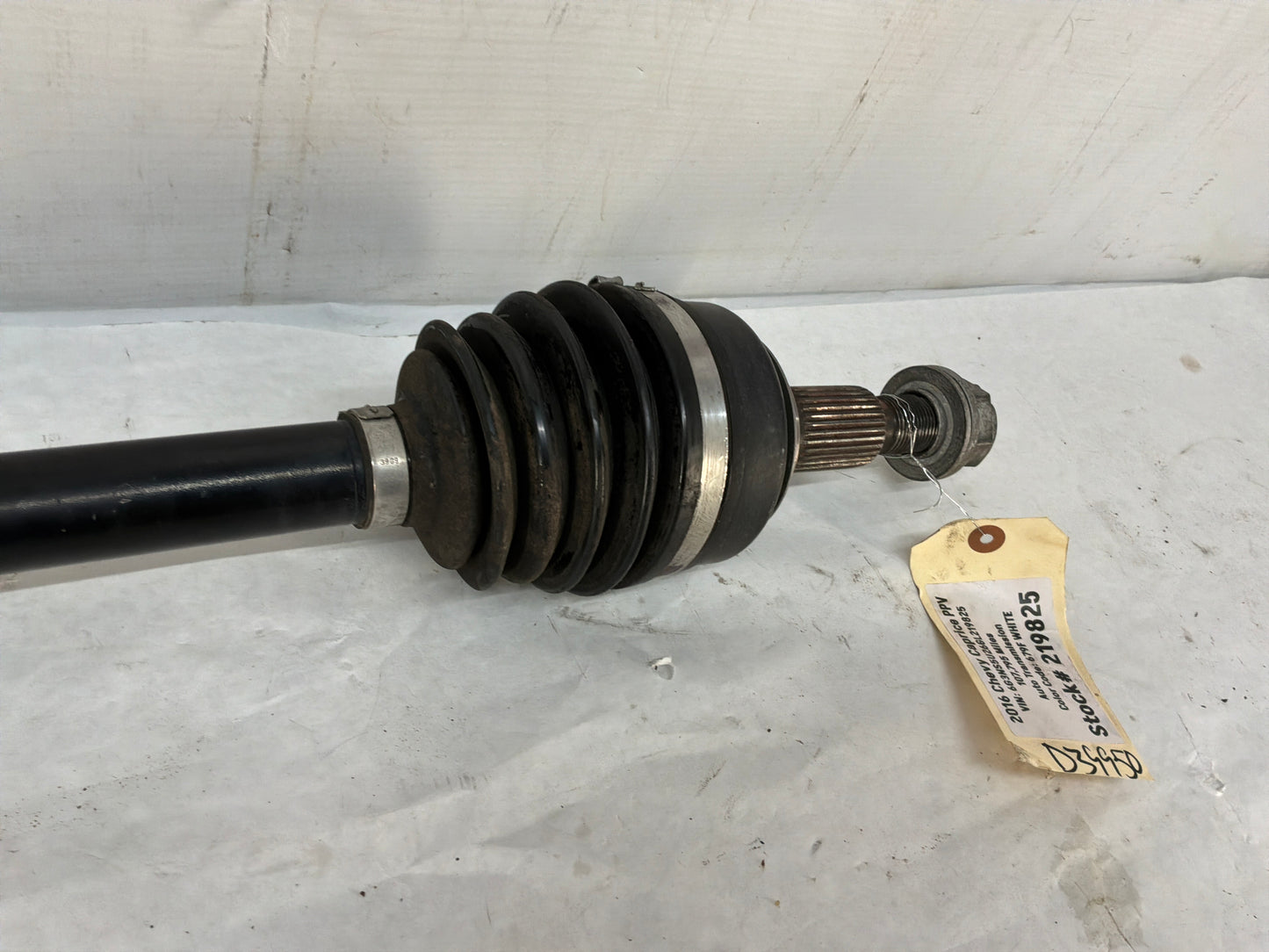 2016 Chevy Caprice PPV LH Driver Rear CV Axle Half Shaft OEM