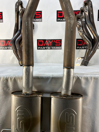 2011 Cadillac CTS-V Coupe Stainless Works Complete Exhaust Long Tube Header X Pipe Mufflers