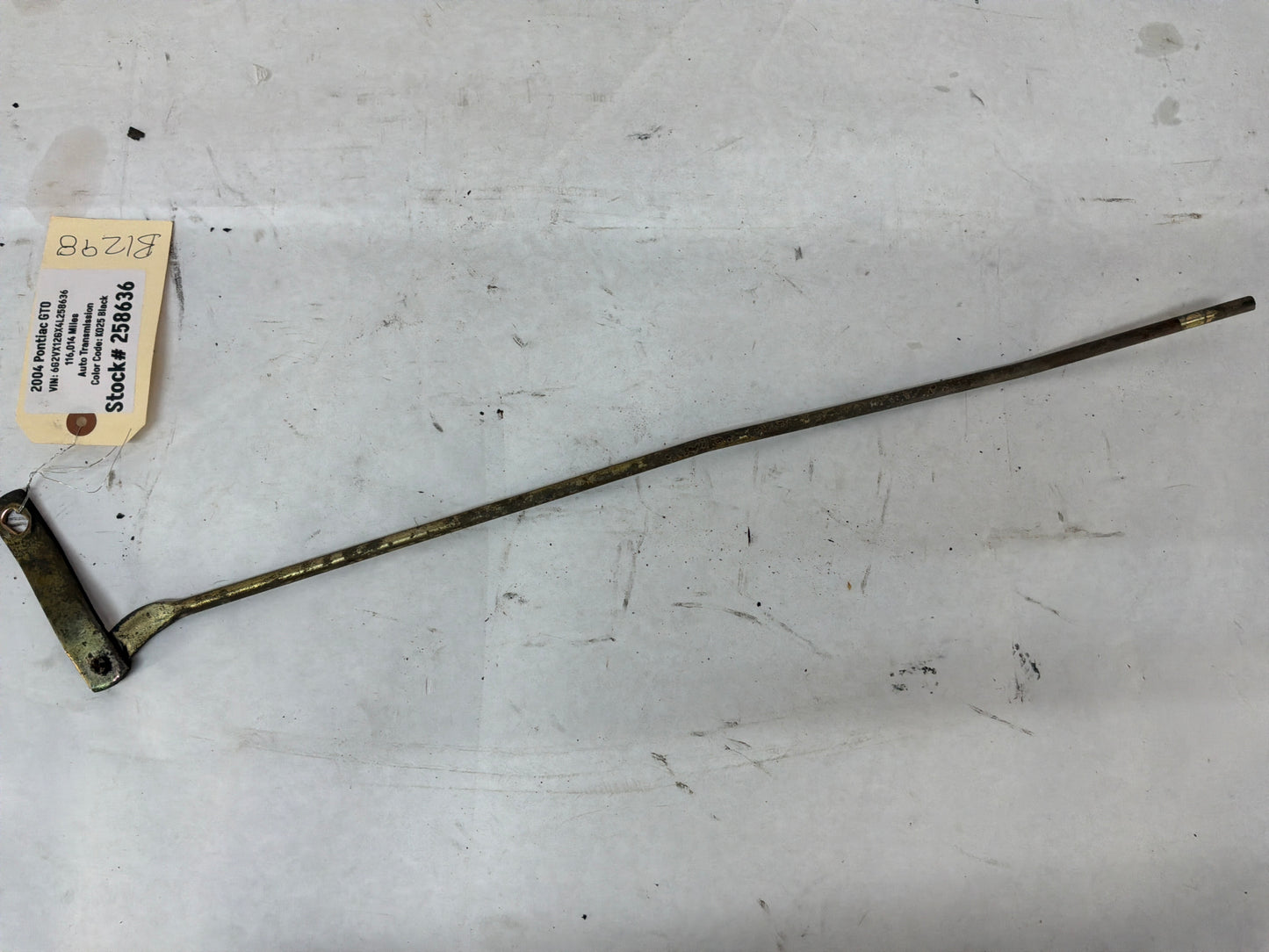 2004 Pontiac GTO Automatic Transmission Shifter Linkage Rod OEM