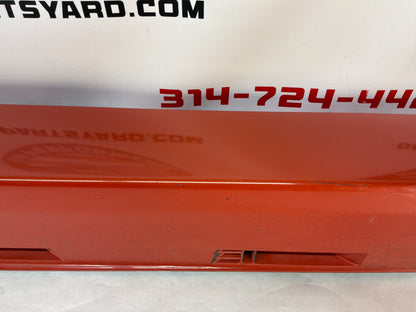 2008 Pontiac G8 Base RH Passenger Rocker Molding Side Skirt Panel Trim Orange OEM