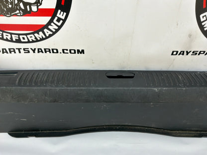 2009 Cadillac CTS-V Sedan Trunk Interior Cargo Liftgate Wall Plate Cover Trim Molding OEM