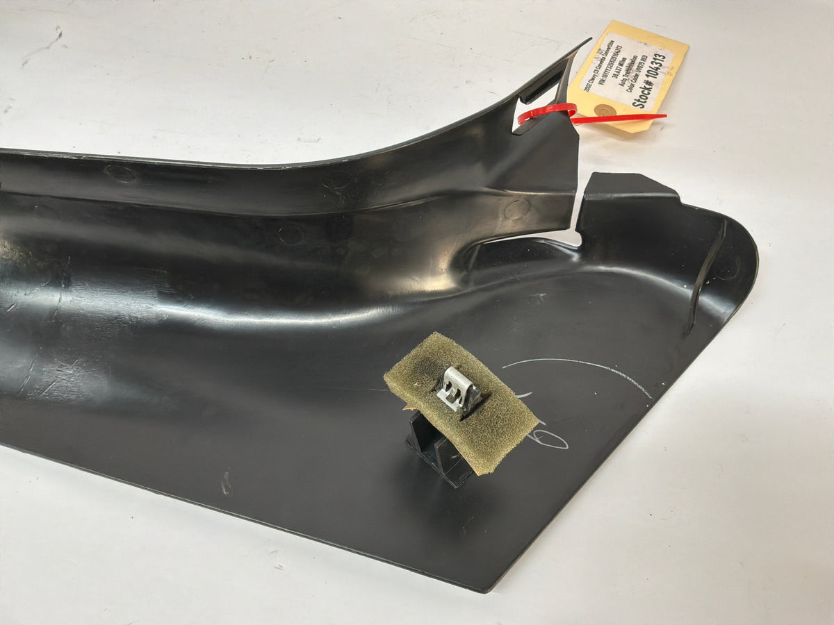 2002 Chevy Corvette Convertible RH & LH Interior Lower B Lock Pillar Trim Molding OEM