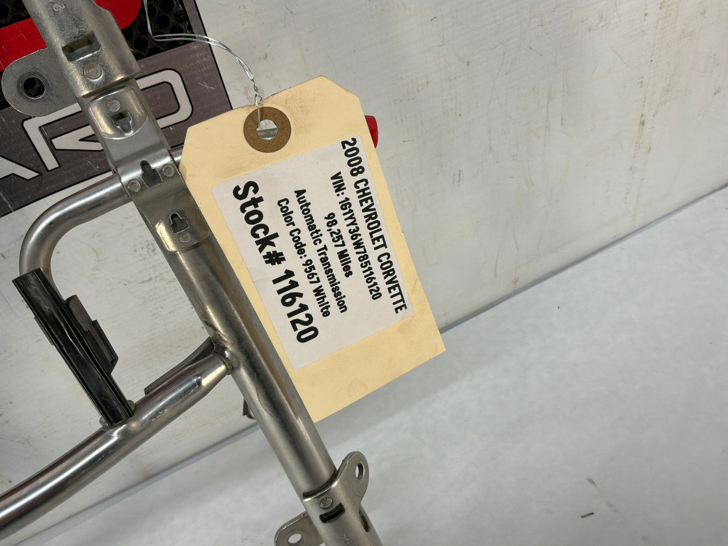 2008 Chevy C6 Corvette Fuel Injection Rail  OEM - Day's Parts Yard