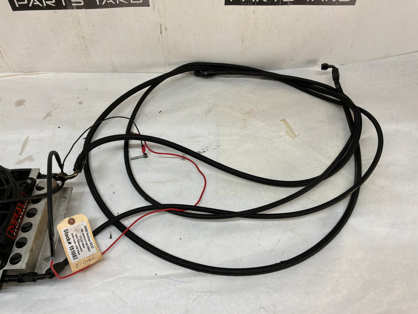 Derale Performance Transmission Cooler w/ Lines and Fan