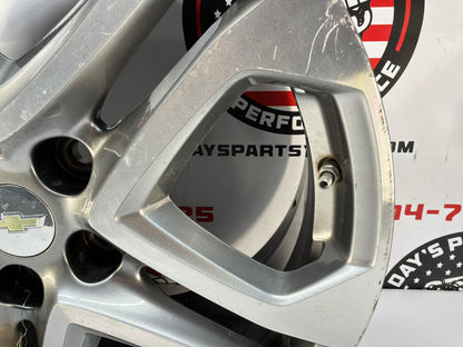 2017 Chevy SS Sedan Factory OEM Rear Wheel 19x9 OEM HAS A FLAT SPOT