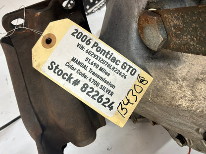 2006 Pontiac GTO Rear End Rearend Carrier Axle Differential 3.46 LSD OEM