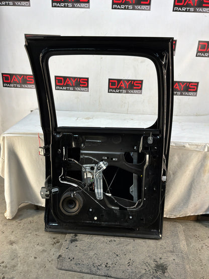 2013 GMC Sierra C1500 SLE RH Passenger Rear Exterior Door Black OEM - Day's Parts Yard