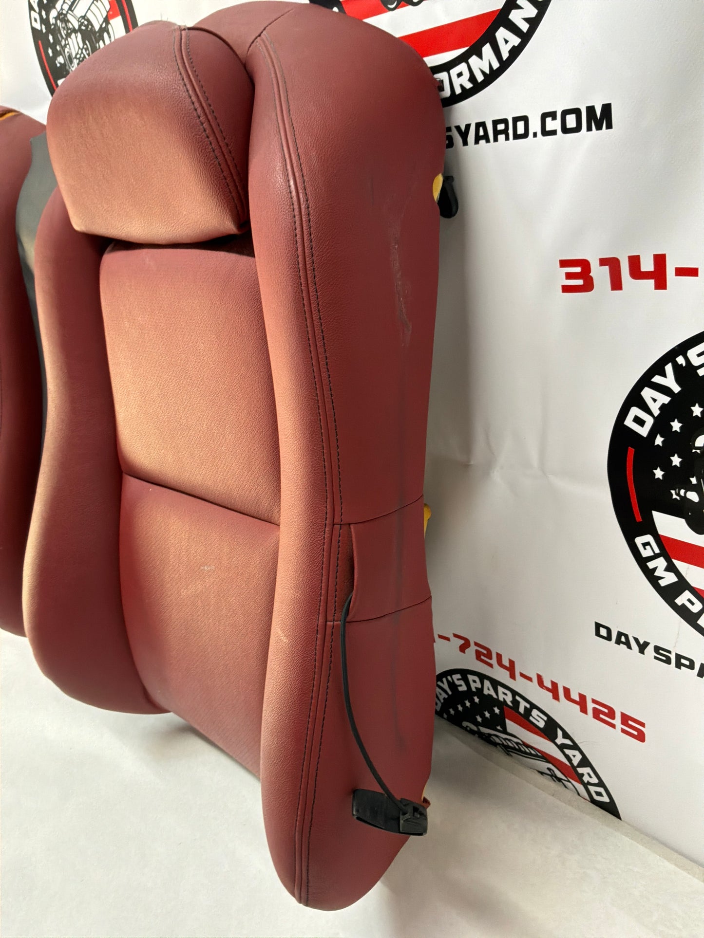2004 Pontiac GTO Red Leather Seats Fronts and Rears OEM