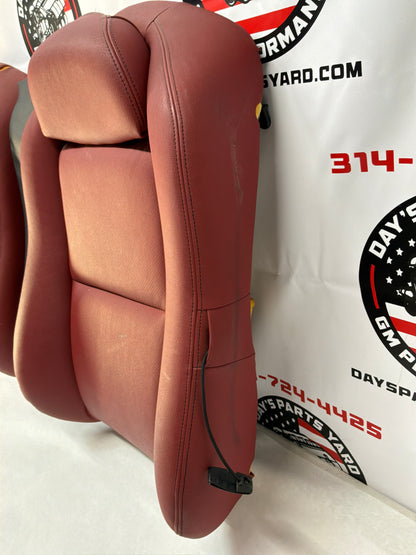 2004 Pontiac GTO Red Leather Seats Fronts and Rears OEM