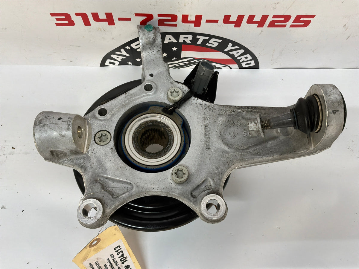 2002 Chevy C5 Corvette Convertible  LH Driver Rear Suspension Spindle Knuckle Hub OEM