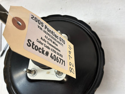 2005 Pontiac GTO Brake Booster OEM