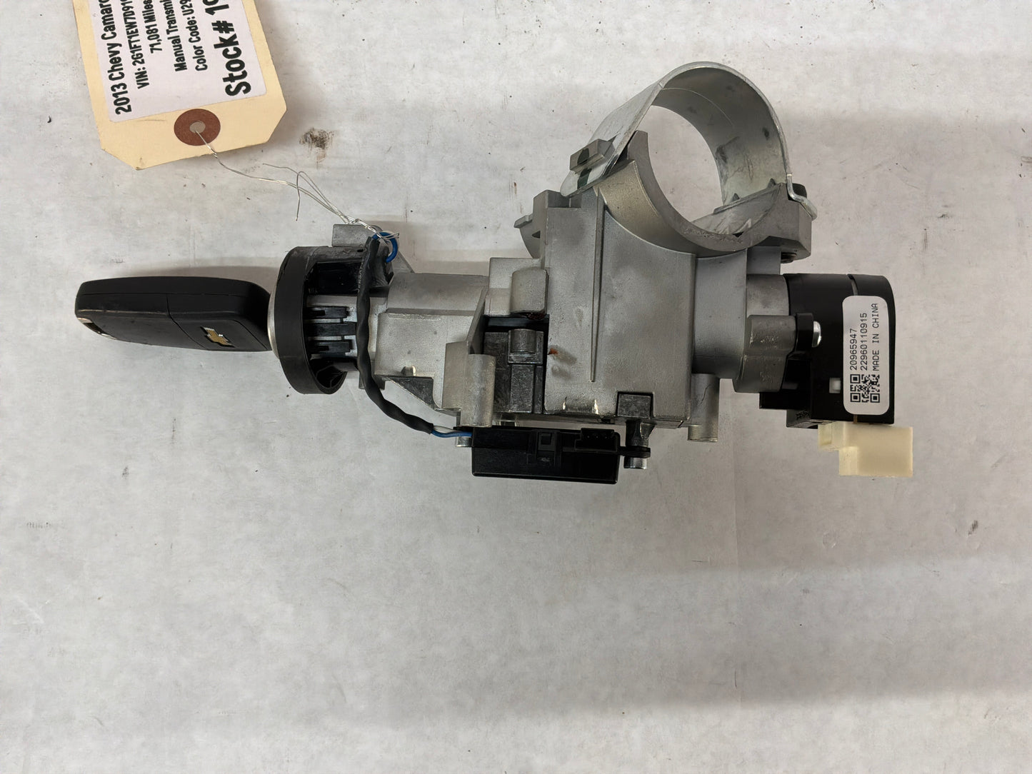 2013 Chevy Camaro 1LE Ignition Assembly w/ Key OEM